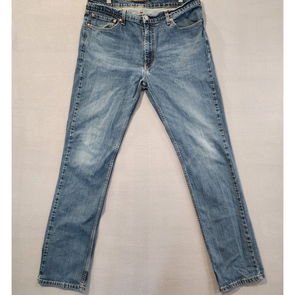 Levi's 511 Slim‎ Fit Jeans Men's 38x34 Blue Stretch WaterLess Denim Pants...